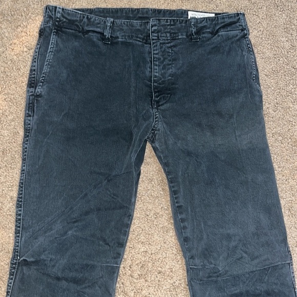 Nili Lotan Cropped French Military Pants Zip Jogger Ankle Carbon 4 - Picture 6 of 14